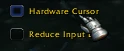 Hardware Cursor unchecked in the WoW graphics settings